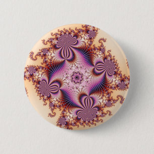 Badge Rond 5 Cm Plums de sucre - Fractal