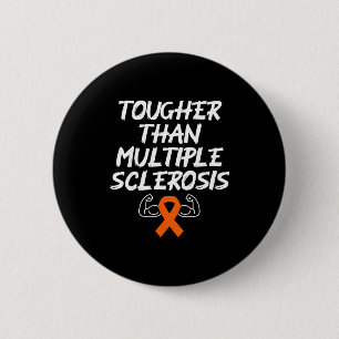 Badge Rond 5 Cm Plus Coriaceuse que la lutte pour la sensibilisati