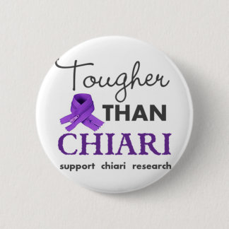 Badge Rond 5 Cm Plus dur que Chiari