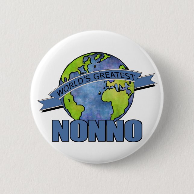 Badge Rond 5 Cm Plus grand Nonno du monde (Devant)