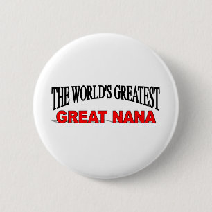 Badge Rond 5 Cm Plus grande grande Nana du monde