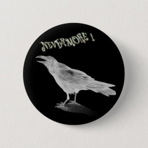Badge Rond 5 Cm Plus jamais