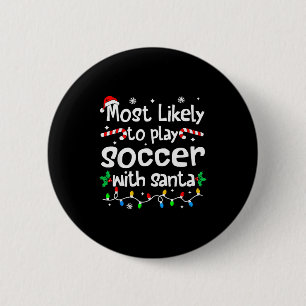 Badge Rond 5 Cm Plus susceptible de jouer au football avec le père