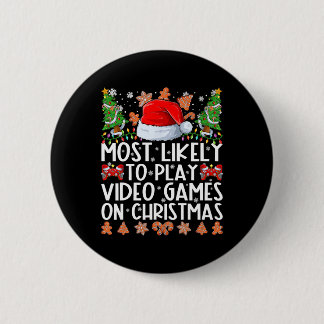 Badge Rond 5 Cm Plus susceptible de jouer aux jeux vidéo sur les v