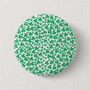 Badge Rond 5 Cm Plusieurs Shamrocks