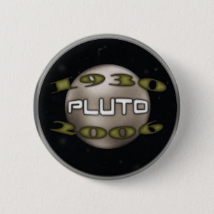 Badge Rond 5 Cm Pluto Commemorative 1930-2006