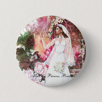 Badge Rond 5 Cm PMACarlson Kate la princesse Bride Button