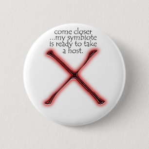 Badge Rond 5 Cm Poche de Symbiote