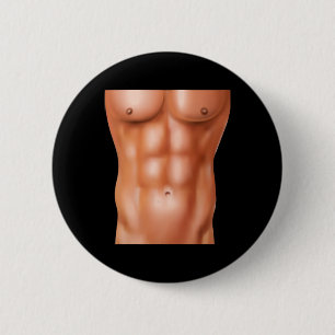 Badge Rond 5 Cm Poids de la musculation de la musculation six pack