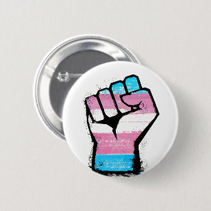 Badge Rond 5 Cm Poing de la chaîne