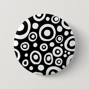 Badge Rond 5 Cm Points et cercles - 01