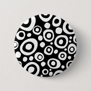 Badge Rond 5 Cm Points et cercles - 03