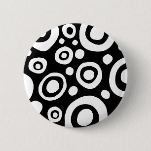 Badge Rond 5 Cm Points et cercles - 05 - Customisés