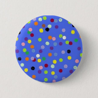 Badge Rond 5 Cm points, polka