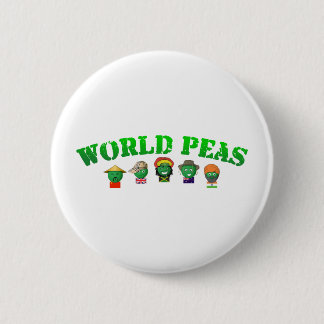 Badge Rond 5 Cm Pois du monde