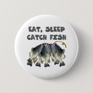 Badge Rond 5 Cm poissons de crochet