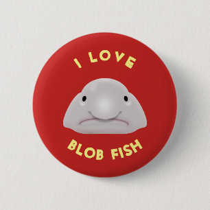 Badge Rond 5 Cm Poissons de goutte