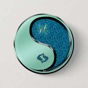 Badge Rond 5 Cm Poissons le Poisson
