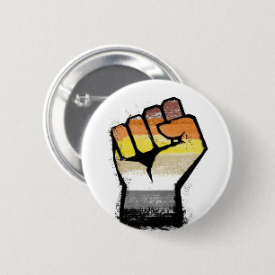Badge Rond 5 Cm Poitrine de l'ours