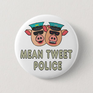 Badge Rond 5 Cm Police moyenne de tweets
