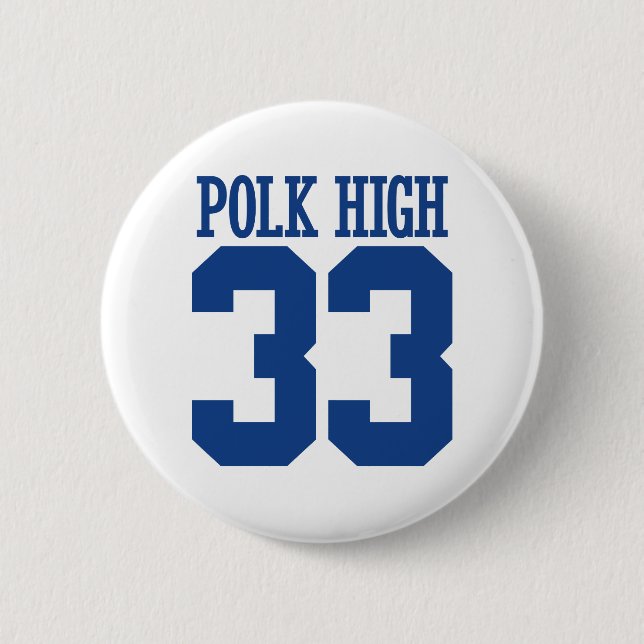 Badge Rond 5 Cm Polk haut (Devant)