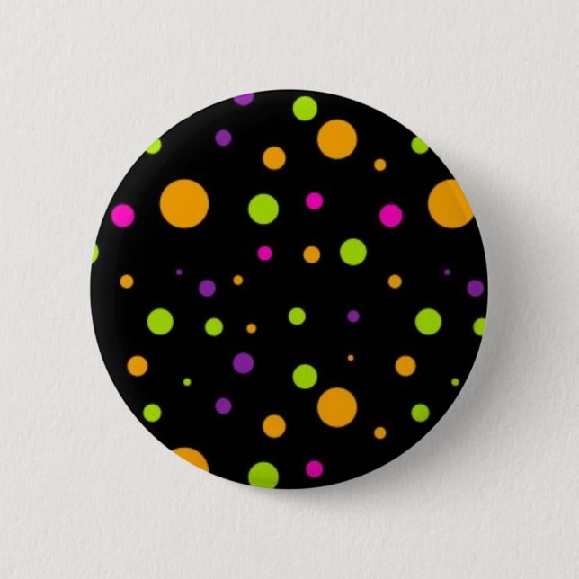 Badge Rond 5 Cm Polka dot (Devant)