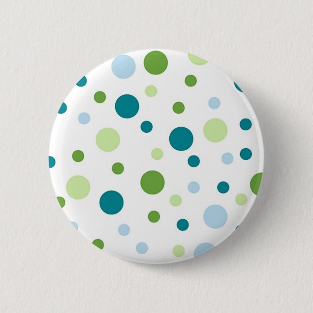 Badge Rond 5 Cm Polka dot (Devant)