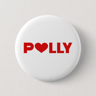 Badge Rond 5 Cm Polly Love