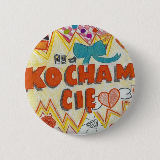 Badge Rond 5 Cm Polonais (Devant)