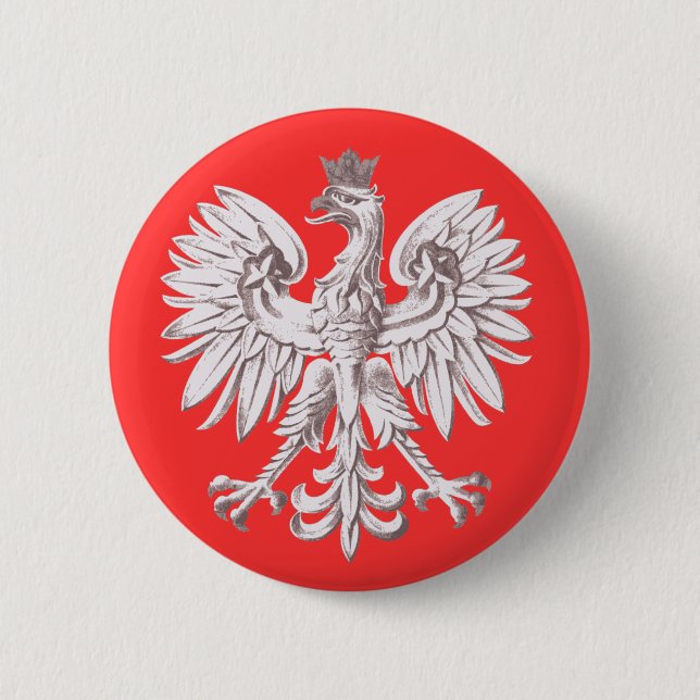 Badge Rond 5 Cm Polska (Devant)