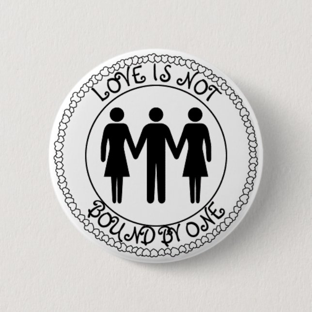 Badge Rond 5 Cm Poly homme (Devant)