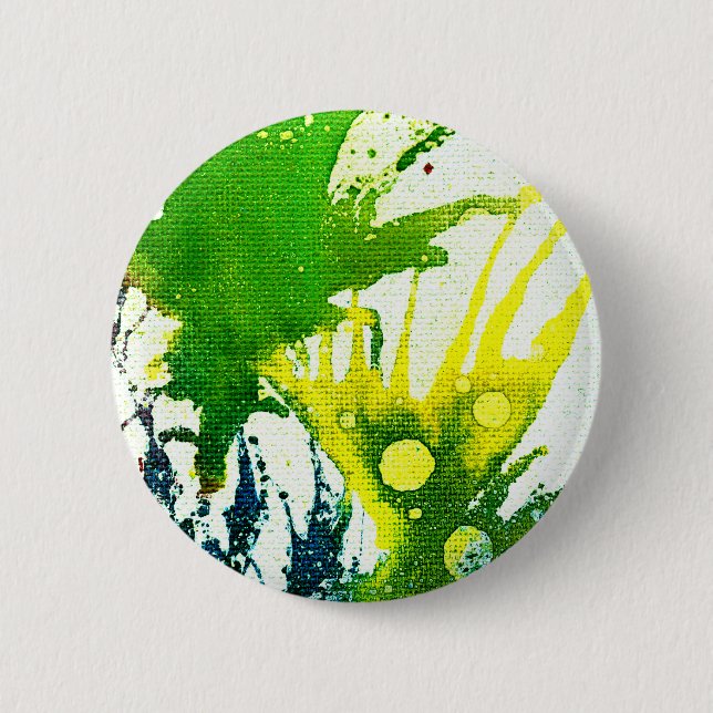 Badge Rond 5 Cm Polychromoptic #2B by Michael Moffa (Devant)