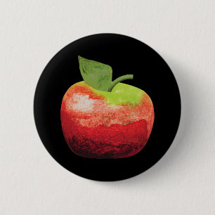 Badge Rond 5 Cm Pomme