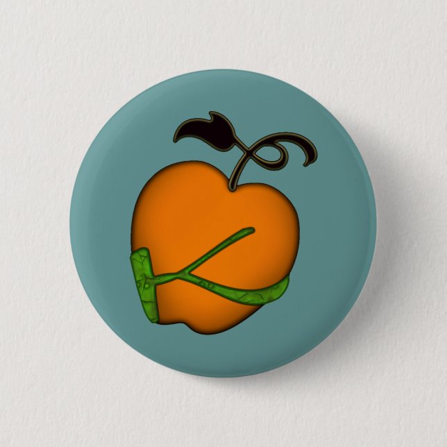 Badge Rond 5 Cm Pomme dorée d'Eris (Devant)