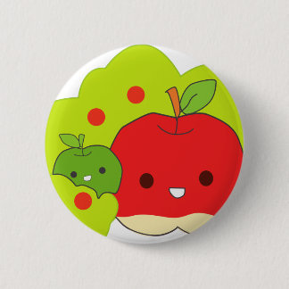 Badge Rond 5 Cm pommes