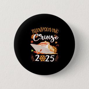 Badge Rond 5 Cm Pommes de terre écrasées Drôle de Noël de Thanksgi
