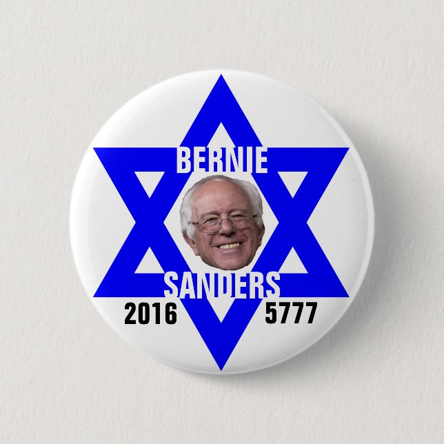 Badge Rond 5 Cm Ponceuse de Bernie pour le président (Devant)