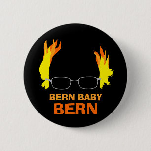 Badge Rond 5 Cm Ponceuses ardentes drôles de Berne Bernie de bébé