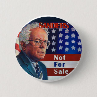 Badge Rond 5 Cm Ponceuses de Bernie pour le président