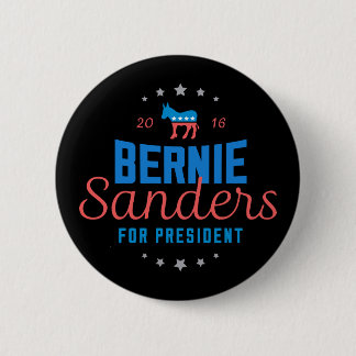 Badge Rond 5 Cm Ponceuses de Bernie pour le président 2016