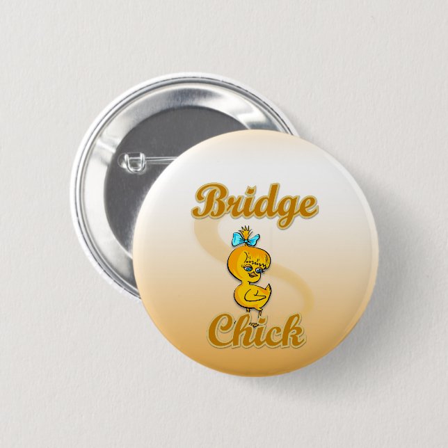 Badge Rond 5 Cm Pont Chick (Devant & derrière)