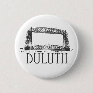 Badge Rond 5 Cm Pont d'ascenseur aérien de Duluth