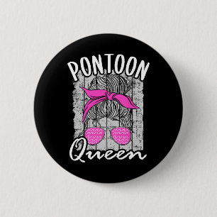 Badge Rond 5 Cm Ponton Queen Lake Vacances familiales comparables