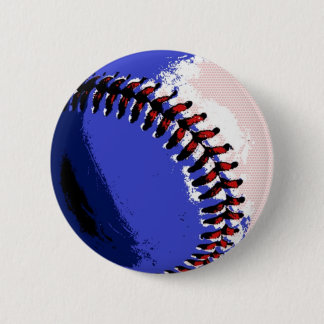 Badge Rond 5 Cm Pop Art Baseball