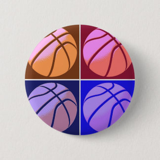 Badge Rond 5 Cm Pop Art Basket