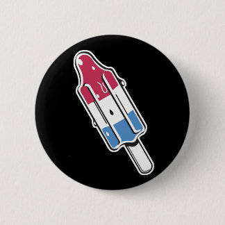 Badge Rond 5 Cm pop roquette rétro