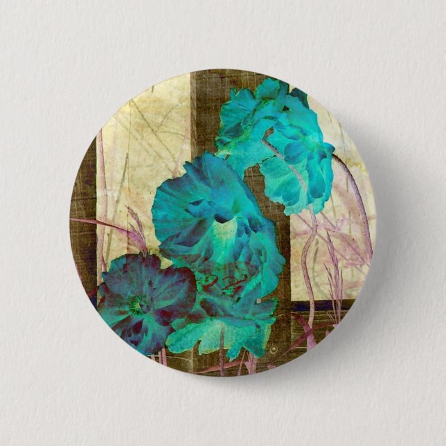 Badge Rond 5 Cm Poppy Beautiful (Devant)