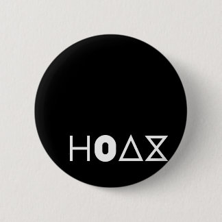 Badge Rond 5 Cm POPtRONiKA - HOAX - LOGO