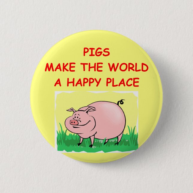 Badge Rond 5 Cm porc (Devant)