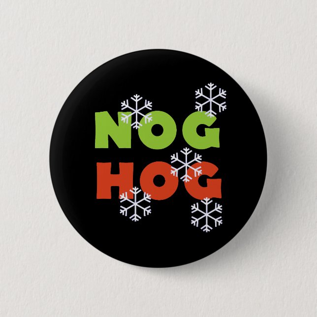 Badge Rond 5 Cm Porc de cheville en bois (Devant)